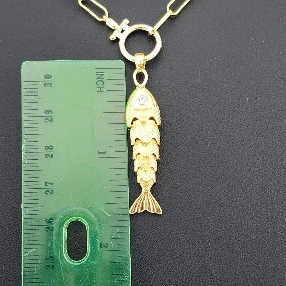 Perfect Gift – Brand New Fish Necklace for Ocean Lovers - Picture 4 of 7